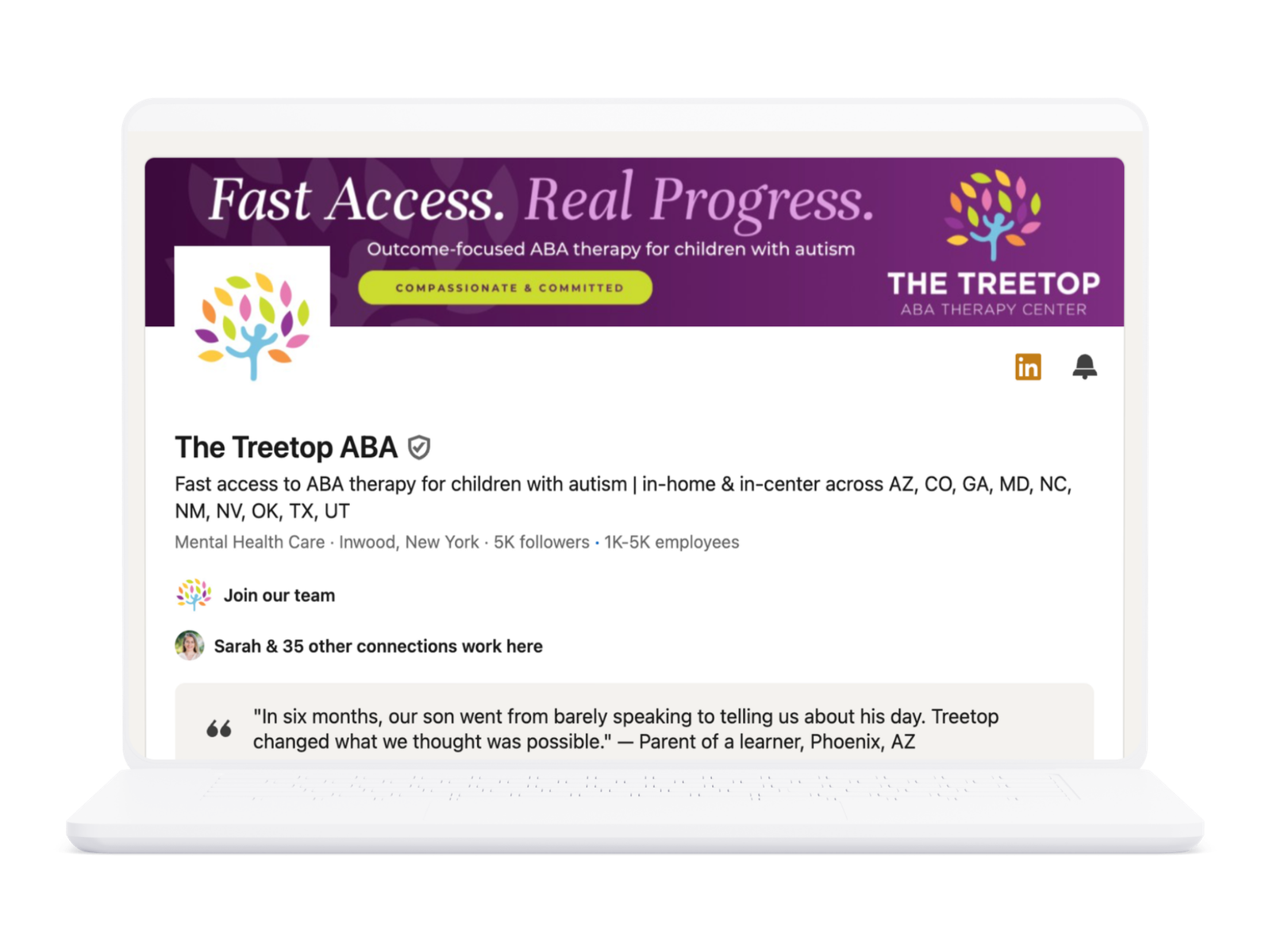 Treetop ABA on LinkedIn